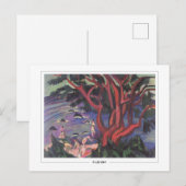 Ernst Ludwig Kirchner #556-2 - Carte postale d'art (Devant / Derrière)
