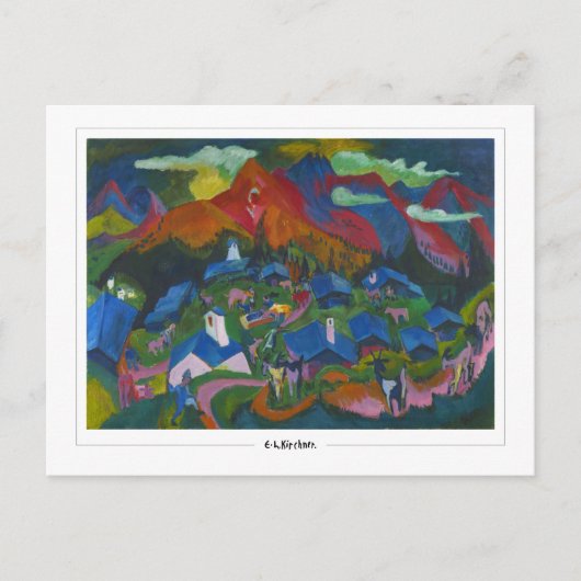 Ernst Ludwig Kirchner #571 - Carte postale d'art f (Devant)