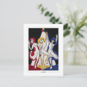 Ernst Ludwig Kirchner #590 - Carte postale d'art f (Debout devant)