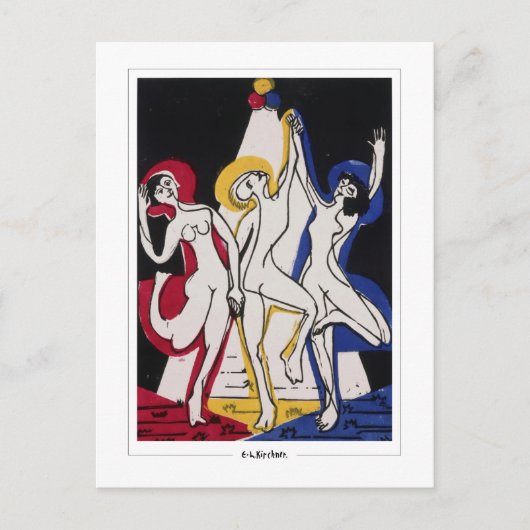 Ernst Ludwig Kirchner #590 - Carte postale d'art f (Devant)