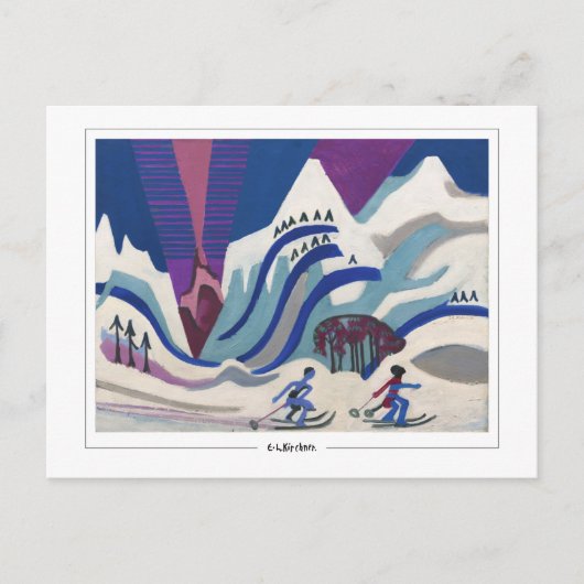 Ernst Ludwig Kirchner #612 - Carte postale Art (Devant)