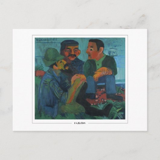 Ernst Ludwig Kirchner #634 - Carte postale Art (Devant)