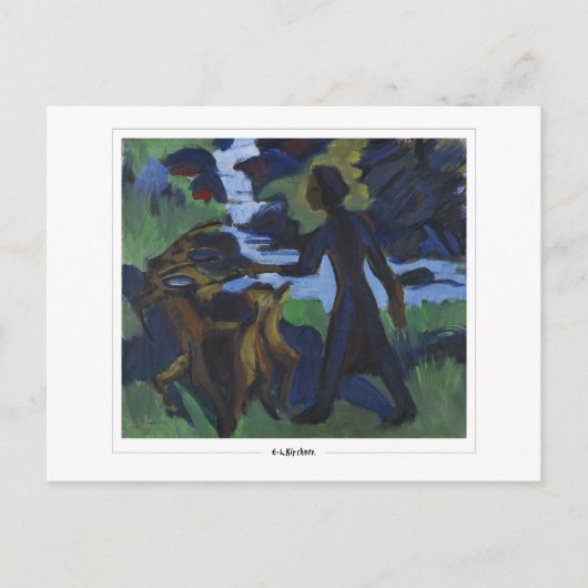 Ernst Ludwig Kirchner #650-2 - Carte postale d'art (Devant)