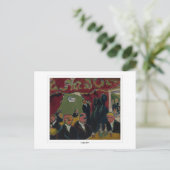 Ernst Ludwig Kirchner #65-2 - Carte postale Art (Debout devant)