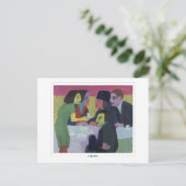Ernst Ludwig Kirchner #69-2 - Carte postale d'art (Debout devant)