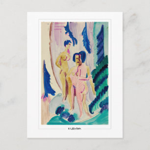 Ernst Ludwig Kirchner #7-2 - Carte postale d'art f