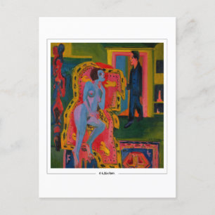 Ernst Ludwig Kirchner #8-2 - Briefkaart voor Schon