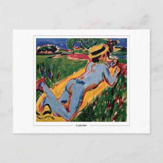 Ernst Ludwig Kirchner #9 - Carte postale Art (Devant)
