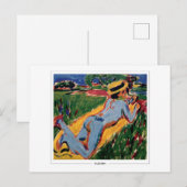 Ernst Ludwig Kirchner #9 - Carte postale d'art fin (Devant / Derrière)