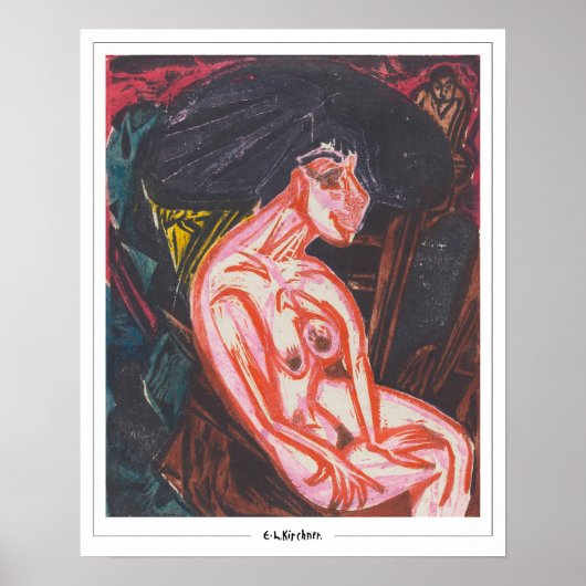 Ernst Ludwig Kirchner Affiche Art Zedign #317 (Devant)