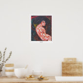 Ernst Ludwig Kirchner Affiche Art Zedign #317 (Cuisine)