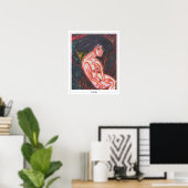 Ernst Ludwig Kirchner Affiche Art Zedign #317 (Bureau à domicile)