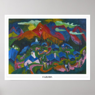 Ernst Ludwig Kirchner Affiche Art Zedign #571