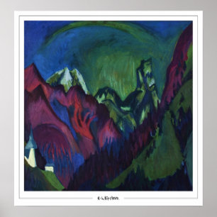 Ernst Ludwig Kirchner Affiche d'art Zedign #221-2