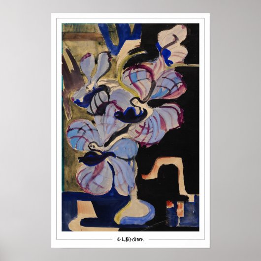 Ernst Ludwig Kirchner Affiche d'art Zedign #499-2 (Devant)