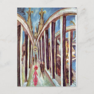 Ernst Ludwig Kirchner - De Rijnbrug Briefkaart
