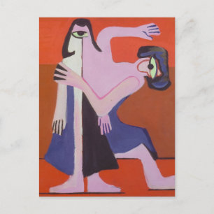 Ernst Ludwig Kirchner - Masker Dance Briefkaart