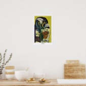 Ernst Ludwig Kirchner Zedign Affiche d'art #505-2 (Cuisine)