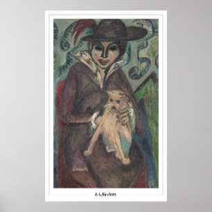 Ernst Ludwig Kirchner Zedign Art Poster #3-2