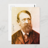 Ernst Mach Briefkaart (Voorkant / Achterkant)