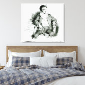 Ernst Theodor Amadeus Hoffmann Canvas Afdruk (Insitu (Slaapkamer))