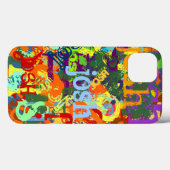 Ernstig gepersonaliseerd Case-Mate iPhone case (Achterkant (horizontaal))