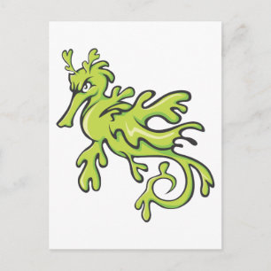 Ernstig Leafy en Weedy Zee Dragon Briefkaart