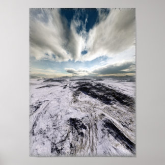 Ernstig luchtruim poster