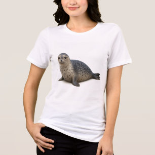ernstig Schattig Tri-Blend Shirt