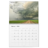 Ernstig weerkalender kalender (Feb 2026)