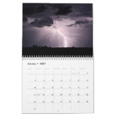 Ernstig weerkalender kalender (Jan 2027)
