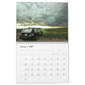 Ernstig weerkalender kalender (Jan 2027)