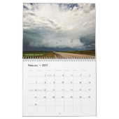 Ernstig weerkalender kalender (Feb 2027)