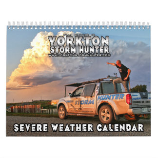 Ernstig weerkalender kalender