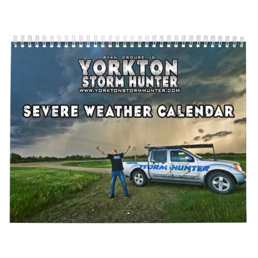 Ernstig weerkalender kalender (Hoes)