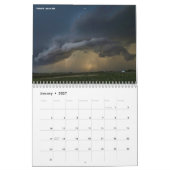 Ernstig weerkalender kalender (Jan 2027)