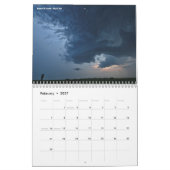Ernstig weerkalender kalender (Feb 2027)