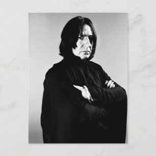 Ernstige gebogen Snape Briefkaart