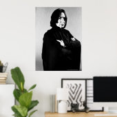 Ernstige gebogen Snape Poster (Thuiskantoor)