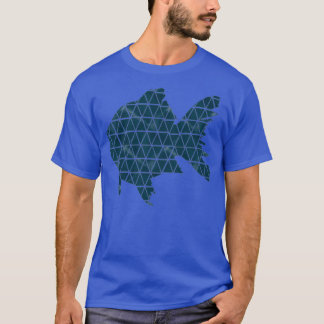 Ernstige groene FIsh T-shirt