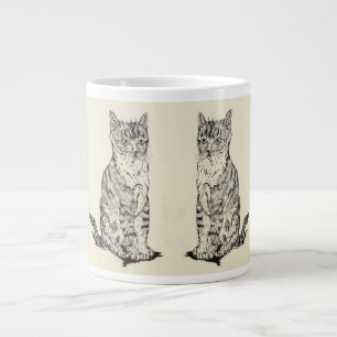 ernstige katten/Mokken van Sarr Jumbo Beker