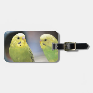 Ernstige keets bagagelabel