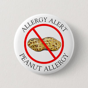Ernstige Pinda Allergy Alert Button