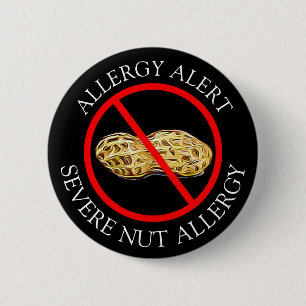 Ernstige Pinda Allergy Alert Button