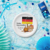 Erntedankfest | Duitse THANKSGIVING Papieren Bordje (Feest)