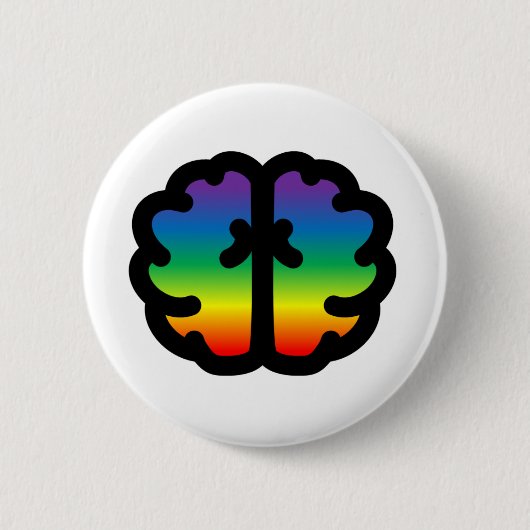 Eroet de Neurodiversiteit! Ronde Button 5,7 Cm (Voorkant)