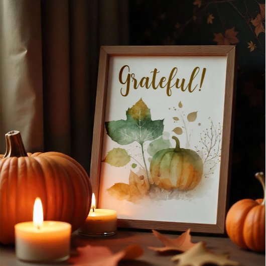 Erop verliefd worden Roestige Pompoen  Poster