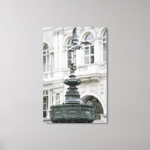 Eros, Piccadilly Circus Canvas Afdruk