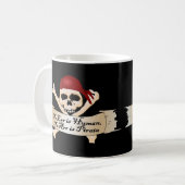 Err is mens, Arr is Pirate Koffiemok (Voorkant links)