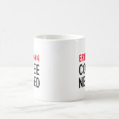 Erreur 404 Café Besoin d'une tasse drôle pour les (Centre)